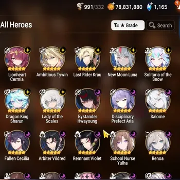 Epic Seven Accounts High-End Asia UnVerif|20ML(Sheperd,School N Yulha,Salome,Lots,Disciplinary,etc)+Full CZN,Perfumer