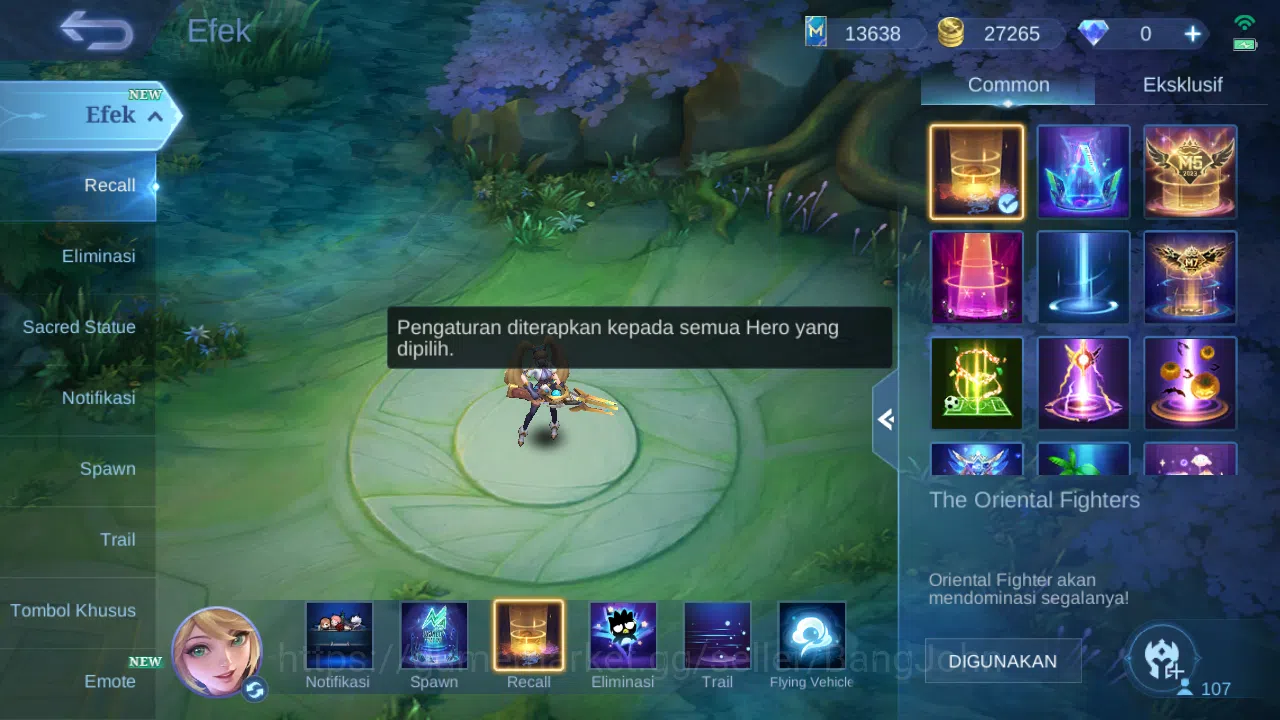 Mobile Legends: Bang Bang Accounts Hero 107 Skin 146 | CC Natalia | Dtamer Estes, Val image 12