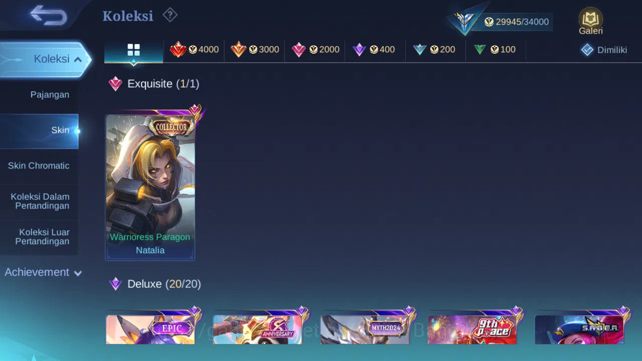 Mobile Legends: Bang Bang Accounts Hero 107 Skin 146 | CC Natalia | Dtamer Estes, Val image 2