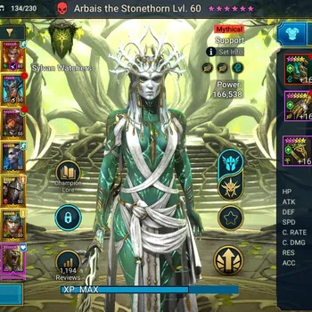 Raid: Shadow Legends Accounts Mid-Game Lv 55|2M PWR|2 Mythic(Androc,Arbais)+25 Legend(Ninja,Xeno,Ragash,Wukong,Etc)|2 key NM