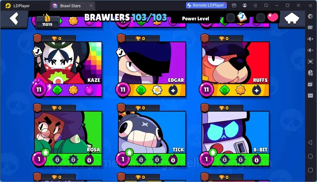 Brawl Stars Accounts Global |11019Trophy |103 Brawler |55 Max Hyperchar image 14