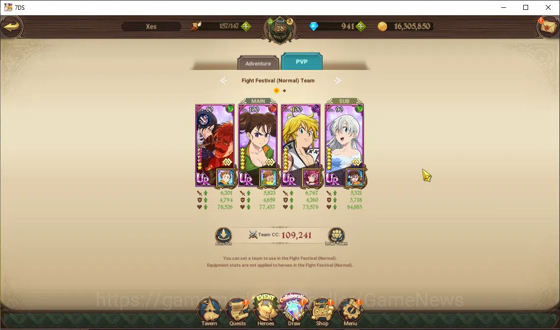The Seven Deadly Sins: Grand Cross Accounts Global|643K CC|941 DM|Chapter 4|3 UR+Colab|Merlin  image 8