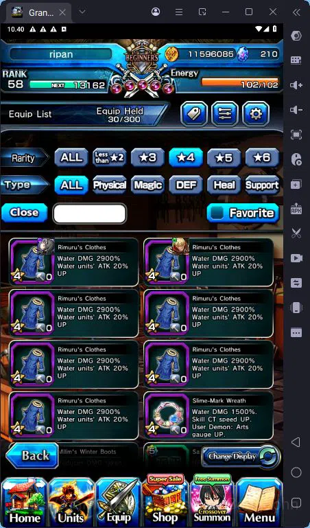 Grand Summoners Accounts [GLOBAL] Rank 58 | 3 Ascend | Veldora | Miracle Is image 4