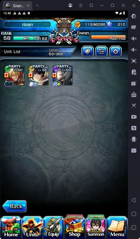 Grand Summoners Accounts [GLOBAL] Rank 58 | 3 Ascend | Veldora | Miracle Is image 6