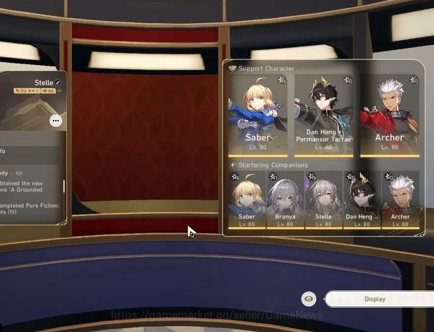 Honkai Star Rail Accounts Asia|TL 70|Hypercarry Team|10 Limited|[SaberE6,Arc image 2