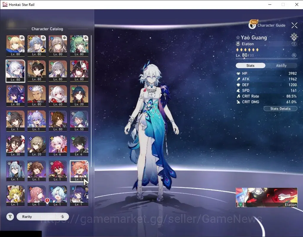 Honkai Star Rail Accounts Asia|TL 70|Hypercarry Team|10 Limited|[SaberE6,Arc image 4