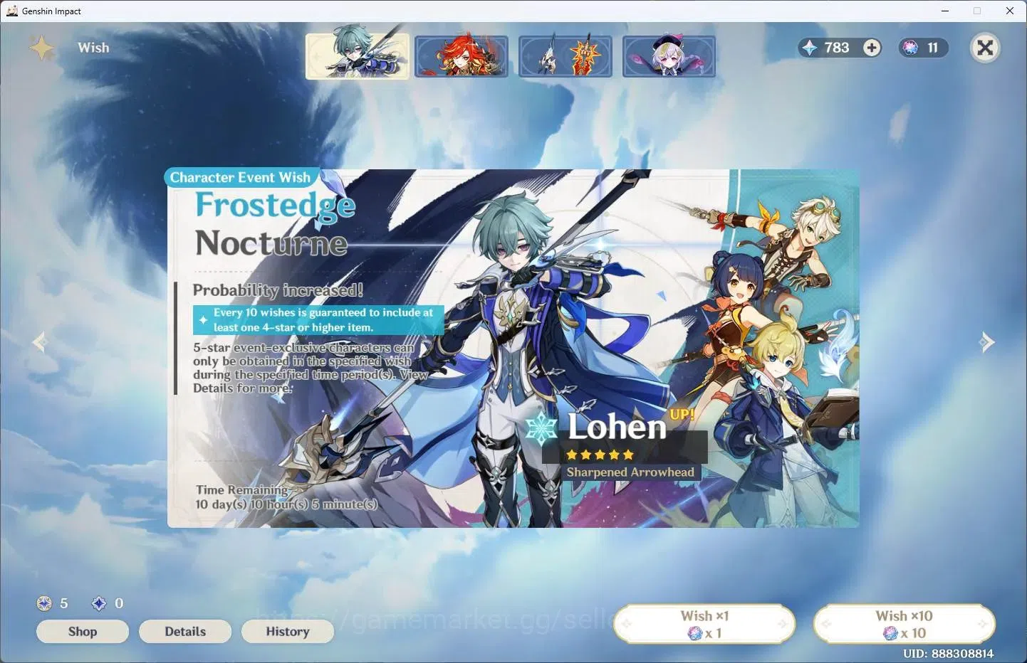 Genshin Impact Accounts ASIA | AR 55 |5 Limit (Flins Sign C1, Xiao Sign, K image 17