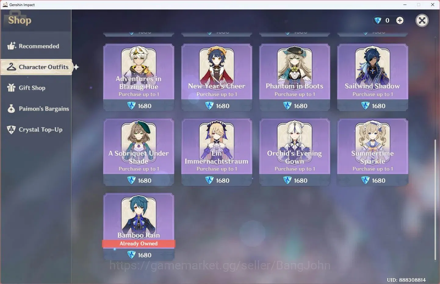 Genshin Impact Accounts ASIA | AR 55 |5 Limit (Flins Sign C1, Xiao Sign, K image 18