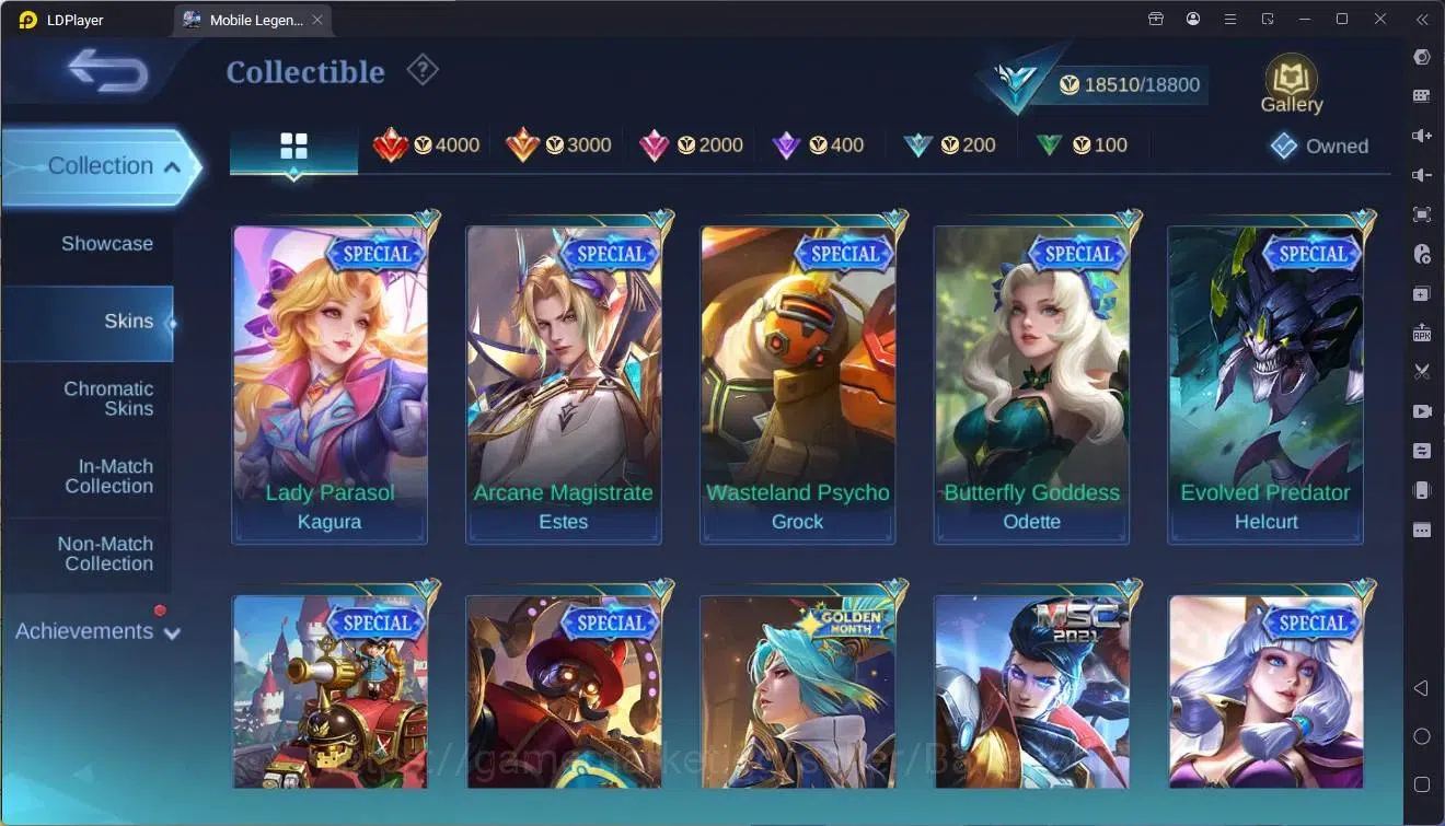 Mobile Legends: Bang Bang Accounts Global|Hero 66|Skin 88|Seasoned|CC YSS|Champion Jo image 12