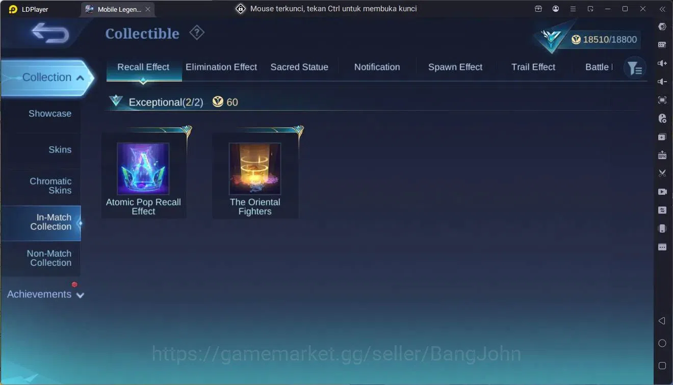 Mobile Legends: Bang Bang Accounts Global|Hero 66|Skin 88|Seasoned|CC YSS|Champion Jo image 15