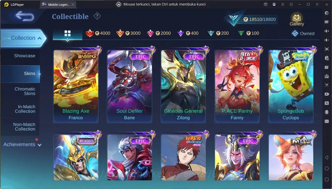 Mobile Legends: Bang Bang Accounts Global|Hero 66|Skin 88|Seasoned|CC YSS|Champion Jo image 8