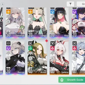 Chaos Zero Nightmare Accounts Global|Lv43| 8 SSR 2 Limited