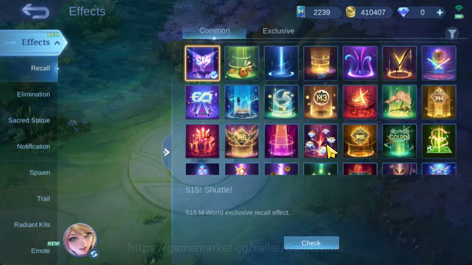 Mobile Legends: Bang Bang Accounts Collector Hero 131|Skin 307|High Immo 100|Star Haya,LBox[Kagura,Kimmy],STUN Chou,5 14