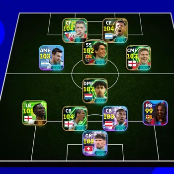 eFootball Accounts Legends & Iconic Players EFOOTBALL 2027 | EPIC LUIS SUAREZ,B KRIC,S GERARD,F RIJKARD,RIO FERDINAND,S