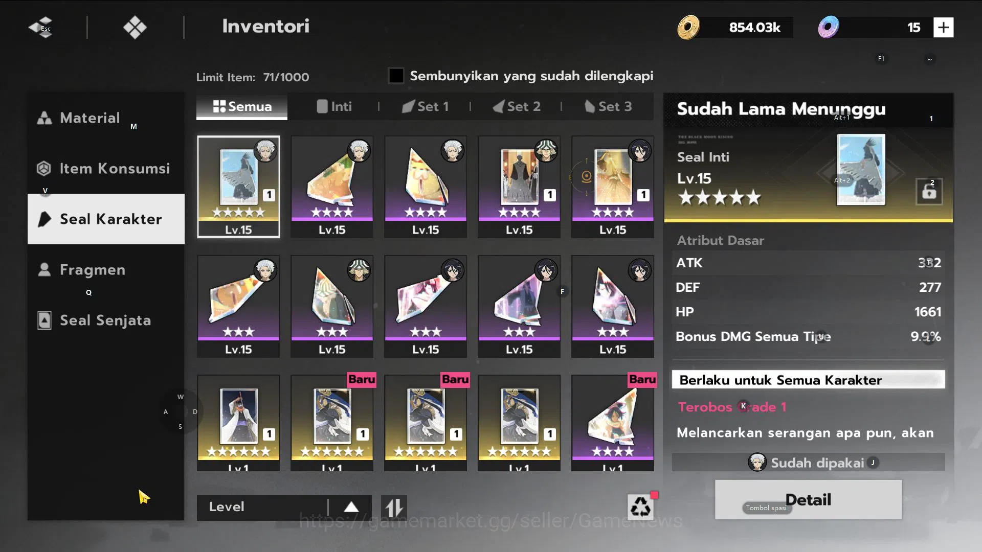 BLEACH: Soul Resonance Accounts Nuverse SEA|4 SSR(Toshiro+sign,Kisuke+Sign,Byakuya image 13