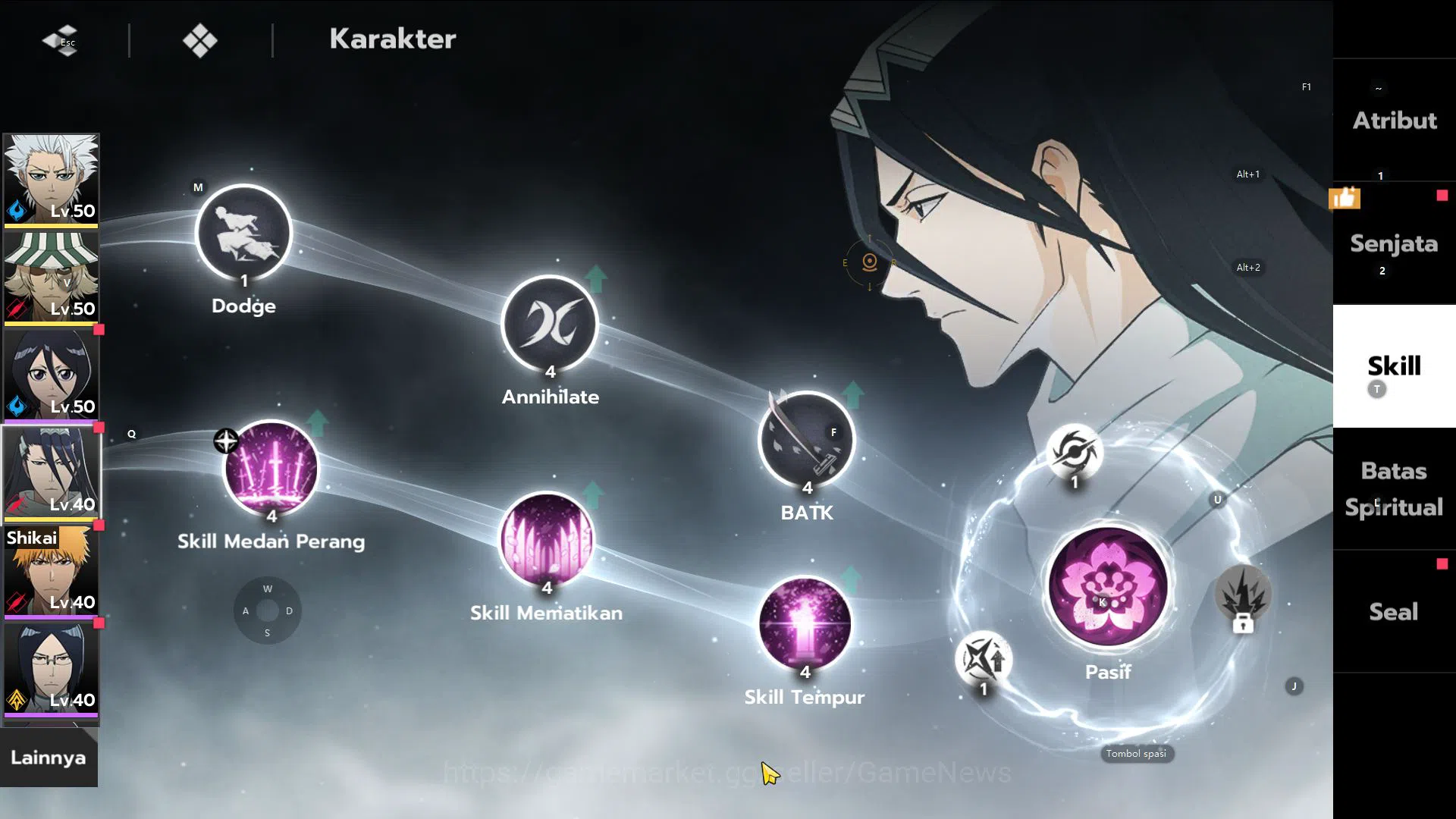 BLEACH: Soul Resonance Accounts Nuverse SEA|4 SSR(Toshiro+sign,Kisuke+Sign,Byakuya image 5