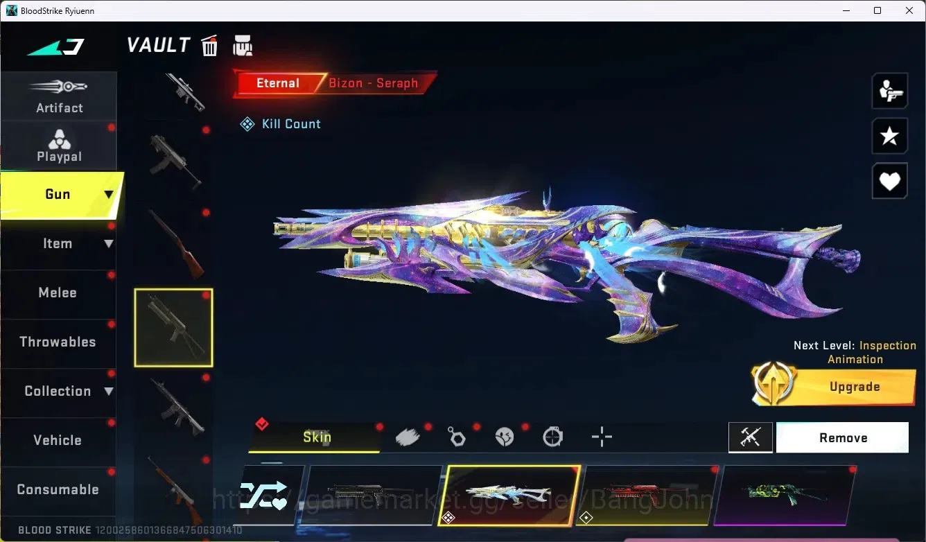 Blood Strike Accounts ASIA|9 Eternal Gun&3 Eternal Striker|6 Collab Gun  image 10
