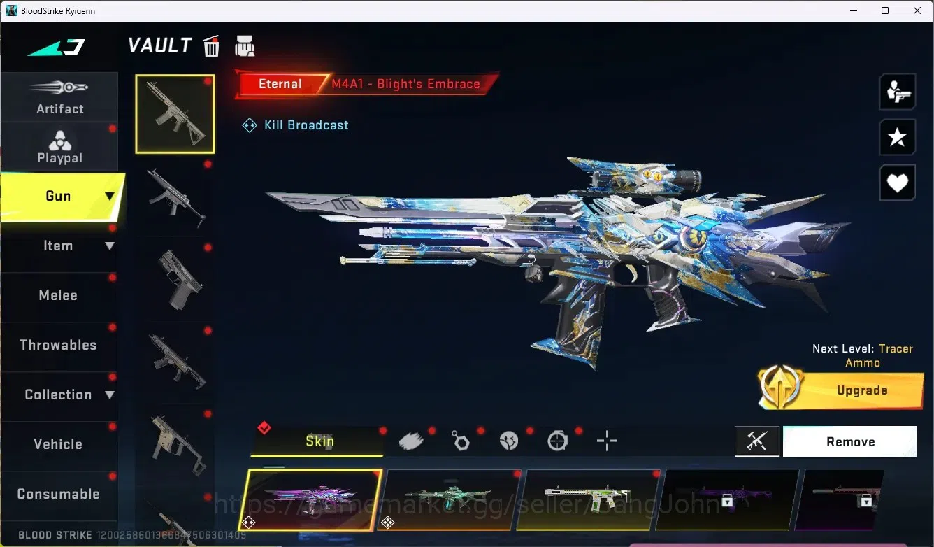 Blood Strike Accounts ASIA|9 Eternal Gun&3 Eternal Striker|6 Collab Gun  image 2