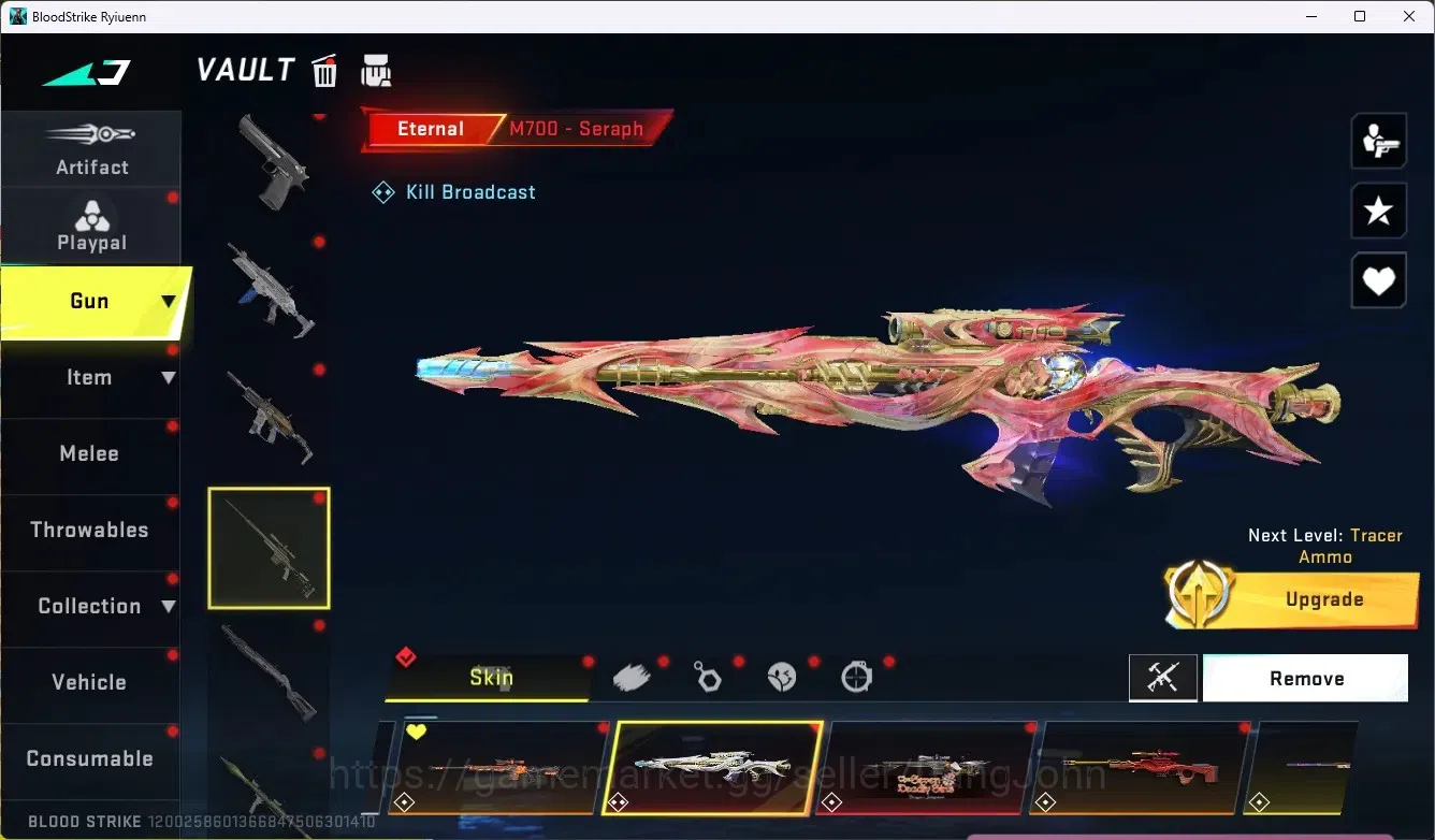 Blood Strike Accounts ASIA|9 Eternal Gun&3 Eternal Striker|6 Collab Gun  image 6