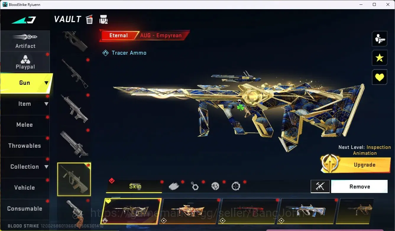 Blood Strike Accounts ASIA|9 Eternal Gun&3 Eternal Striker|6 Collab Gun  image 7
