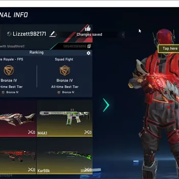 Blood Strike Accounts Others ASIA|1 ETERNAL Melee: Spear-Relic Lv2 | 1 AOT Gun: M4.AT-Battle of Faith | 3 LEGENDARY