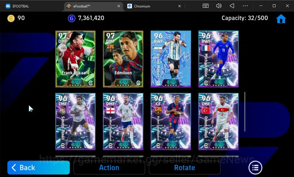 eFootball Accounts Android|Big Time Ronaldinho Gaucho,Bruno Fernandes image 7