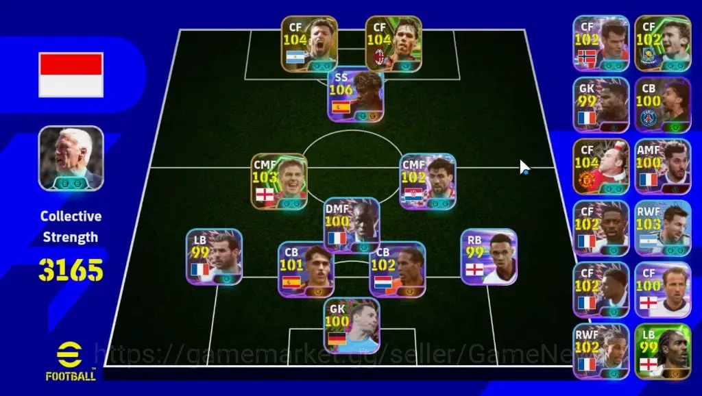 eFootball Accounts Legends & Iconic Players Android||5 Show Time Lamine Yamal,Mateo Kovacic|6 Epic Sergio Aguero,Mark Van 1