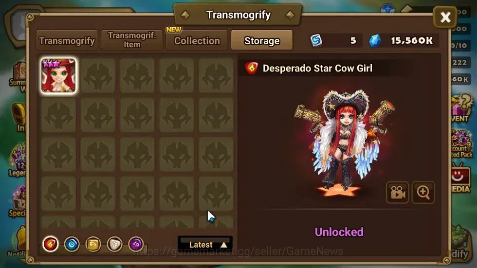 Summoners War: Sky Arena Accounts GLOBAL Lv40|2 LD[Isis,Leona]|5 Total NB5[Ethna,Lia image 18