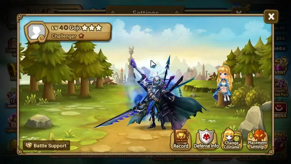 Summoners War: Sky Arena Accounts GLOBAL Lv40|2 LD[Isis,Leona]|5 Total NB5[Ethna,Lia image 2