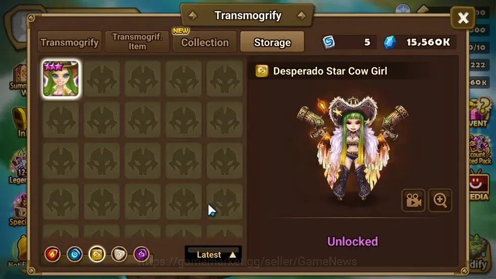 Summoners War: Sky Arena Accounts GLOBAL Lv40|2 LD[Isis,Leona]|5 Total NB5[Ethna,Lia image 20