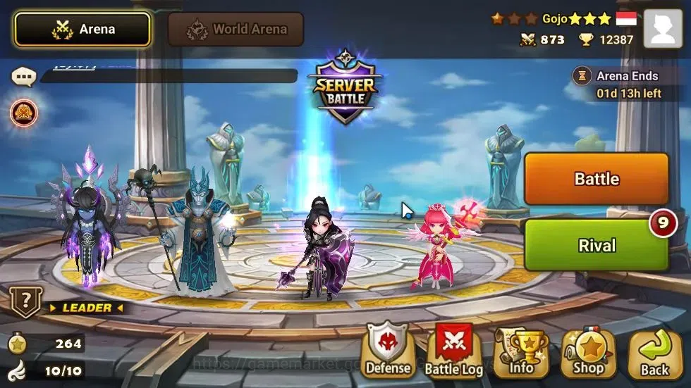 Summoners War: Sky Arena Accounts GLOBAL Lv40|2 LD[Isis,Leona]|5 Total NB5[Ethna,Lia image 3