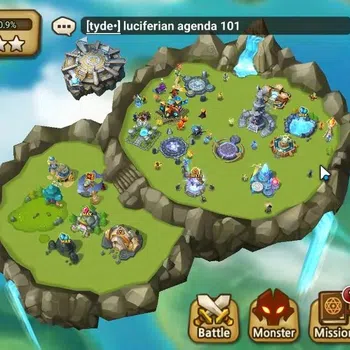 Summoners War: Sky Arena Mid-Game GLOBAL Lv40|2 LD[Isis,Leona]|5 Total NB5[Ethna,Lia image 1