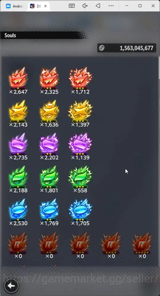 Dragon Ball Legends Accounts High-End Global |Lvl 153|16.6M Total Power|1.4K CC|3 LR|5 UL|LR Trunks&Gohan,SSG Shallet Etc|UL 5