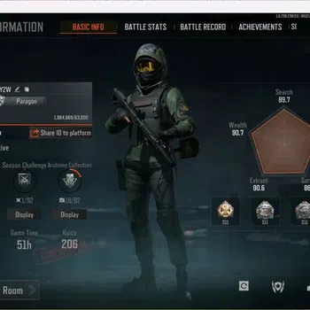 Arena Breakout Mid-Tier MOBILE Lvl 30 |SV 26.3M|CV 17,3M|MORE SKIN,DECREE  image 1