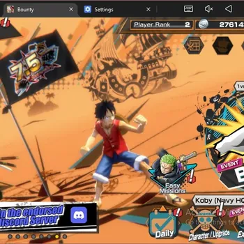 One Piece Bounty Rush Accounts High-End Android |EX 5|PR 2|TFE Monkey D. Luffy,AF Rob Lucci,LH Monkey D. Garp,Etc.|RD 84|GF