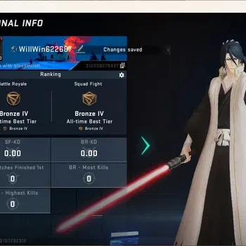 Blood Strike Accounts Others ASIA | 1 Ultra Melee: Dark Force|1 BLEACH Striker ||1 Ultra Striker|5 Legendary Guns|1