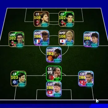 eFootball Accounts Legends & Iconic Players Android|Big Time Zlatan Ibrahimovic|12Epic Keisuke Honda,Roberto