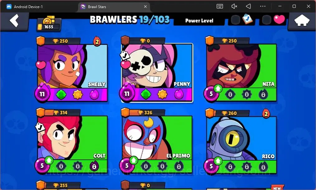 Brawl Stars Accounts Global|1655 Trophy|19 Brawler|2 Max Hypercharge(Sh image 5