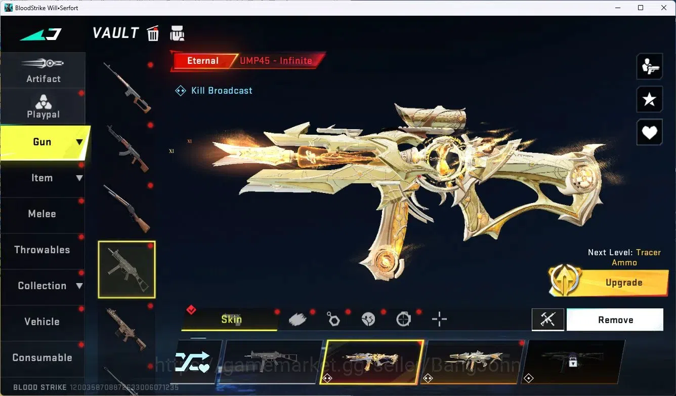 Blood Strike Accounts ASIA |1 EVO: AK47-Hellride| 3 Collab Gun Eva&Bleac image 10