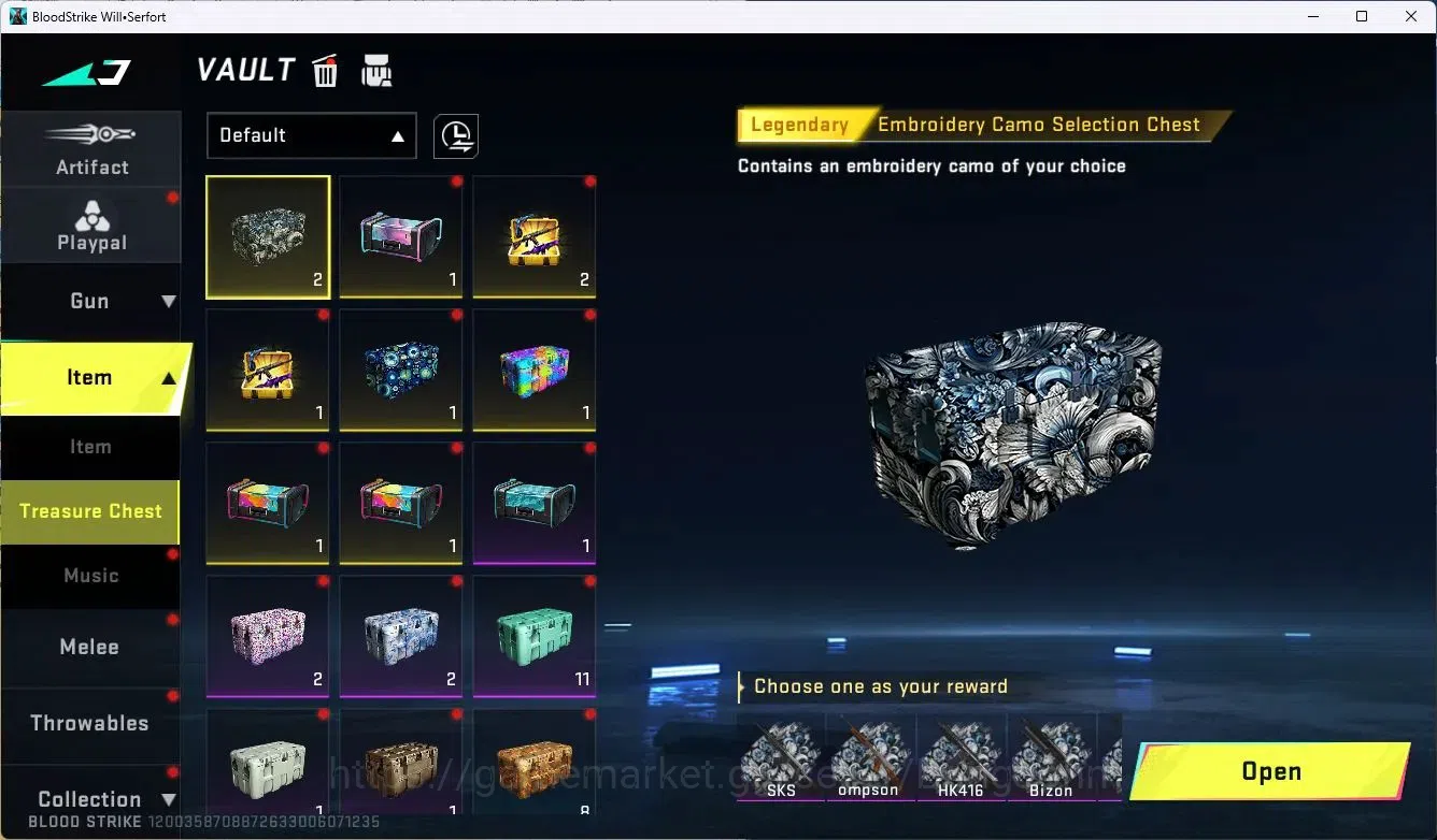 Blood Strike Accounts ASIA |1 EVO: AK47-Hellride| 3 Collab Gun Eva&Bleac image 13