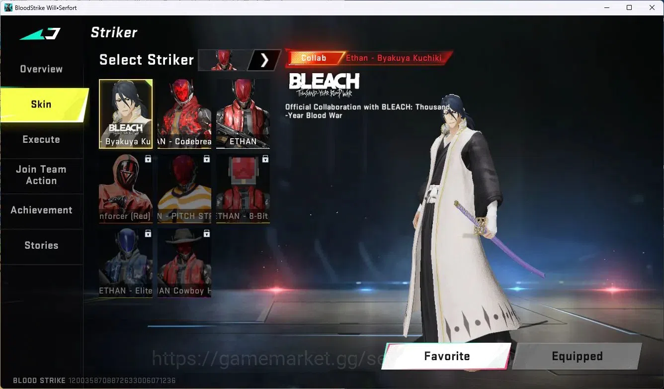 Blood Strike Accounts ASIA |1 EVO: AK47-Hellride| 3 Collab Gun Eva&Bleac image 17