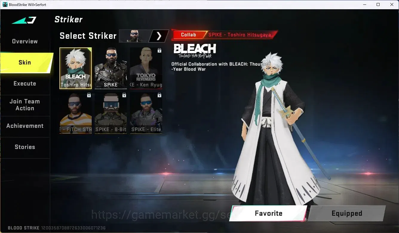 Blood Strike Accounts ASIA |1 EVO: AK47-Hellride| 3 Collab Gun Eva&Bleac image 18