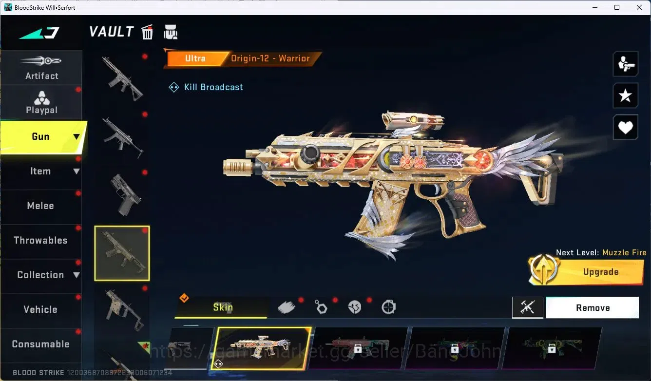 Blood Strike Accounts ASIA |1 EVO: AK47-Hellride| 3 Collab Gun Eva&Bleac image 2