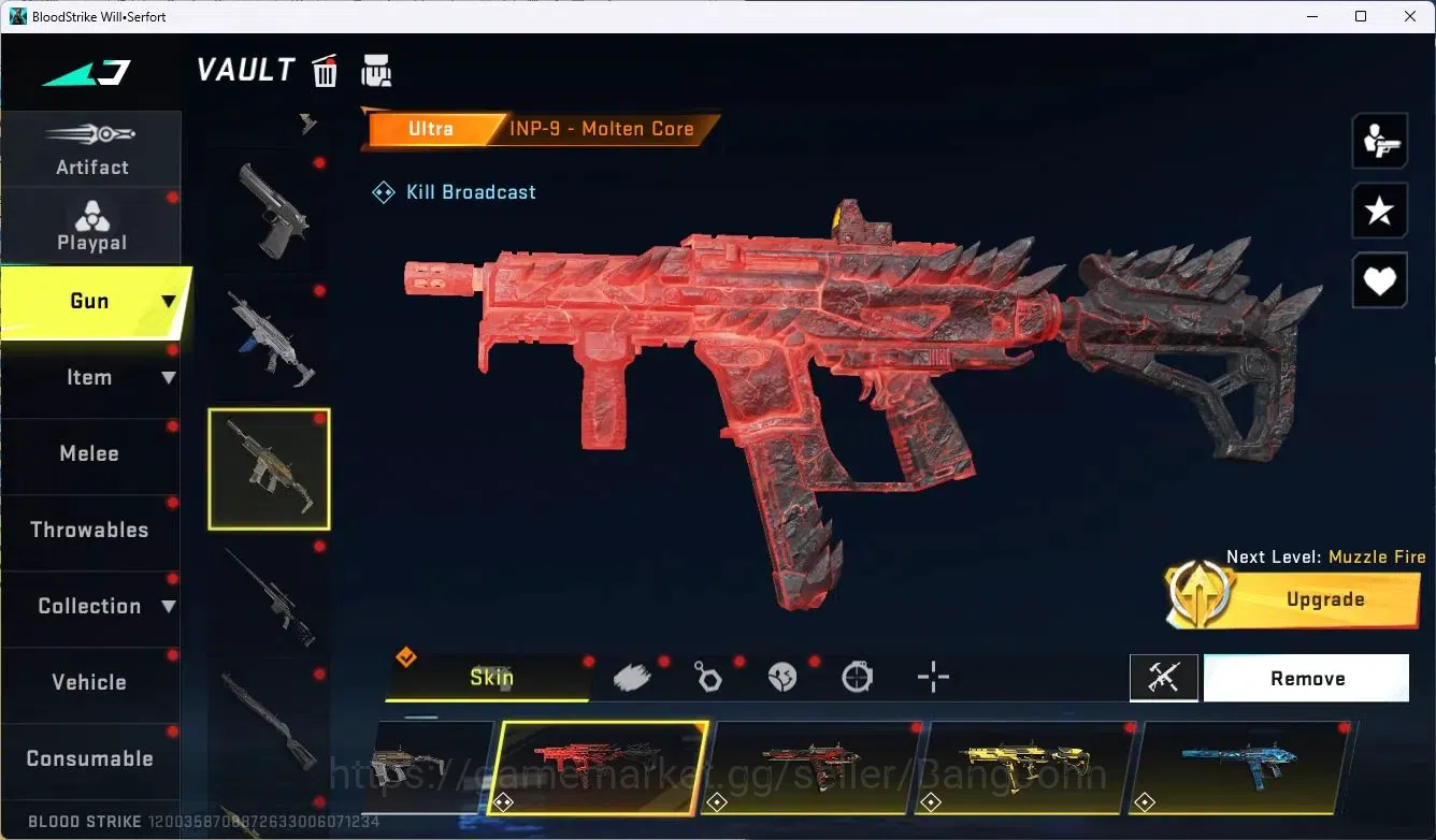 Blood Strike Accounts ASIA |1 EVO: AK47-Hellride| 3 Collab Gun Eva&Bleac image 4
