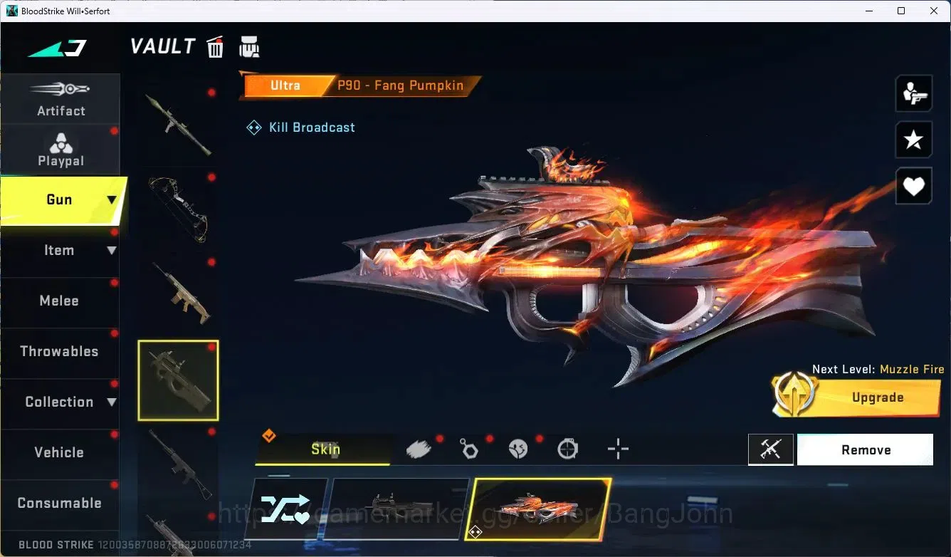 Blood Strike Accounts ASIA |1 EVO: AK47-Hellride| 3 Collab Gun Eva&Bleac image 5