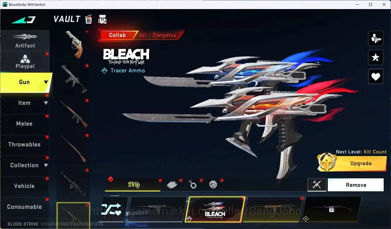 Blood Strike Accounts ASIA |1 EVO: AK47-Hellride| 3 Collab Gun Eva&Bleac image 7