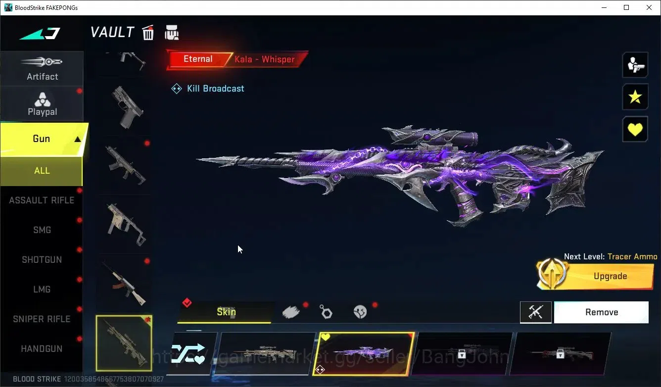 Blood Strike Accounts ASIA |ETERNAL: Kala Whisper|1 Legendary Gun|1 Epic image 2