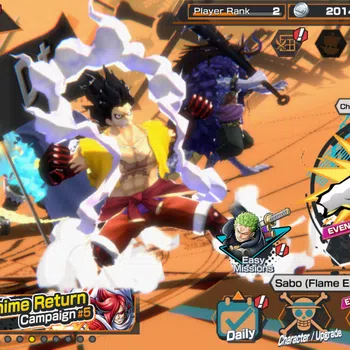 One Piece Bounty Rush Accounts Starter Global|2 EX|MWD Moneky D.Luffy,BMO Kaido|Rank 2|Bandai|Check SS(OPBR2327)