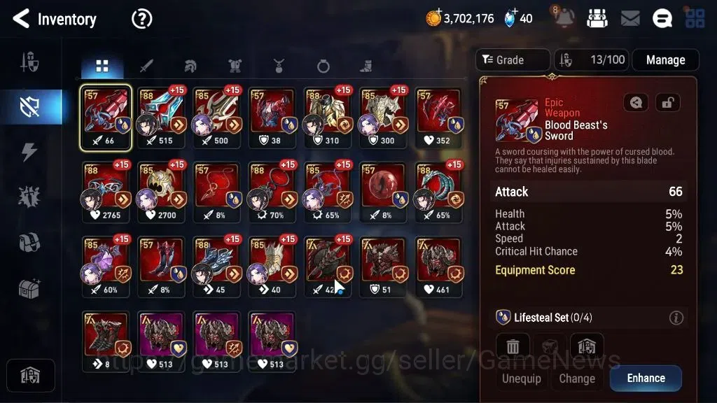 Epic Seven Accounts GLOBAL Unverif|New Era|2 ML(Rhiana N Luciela,Spiri image 14