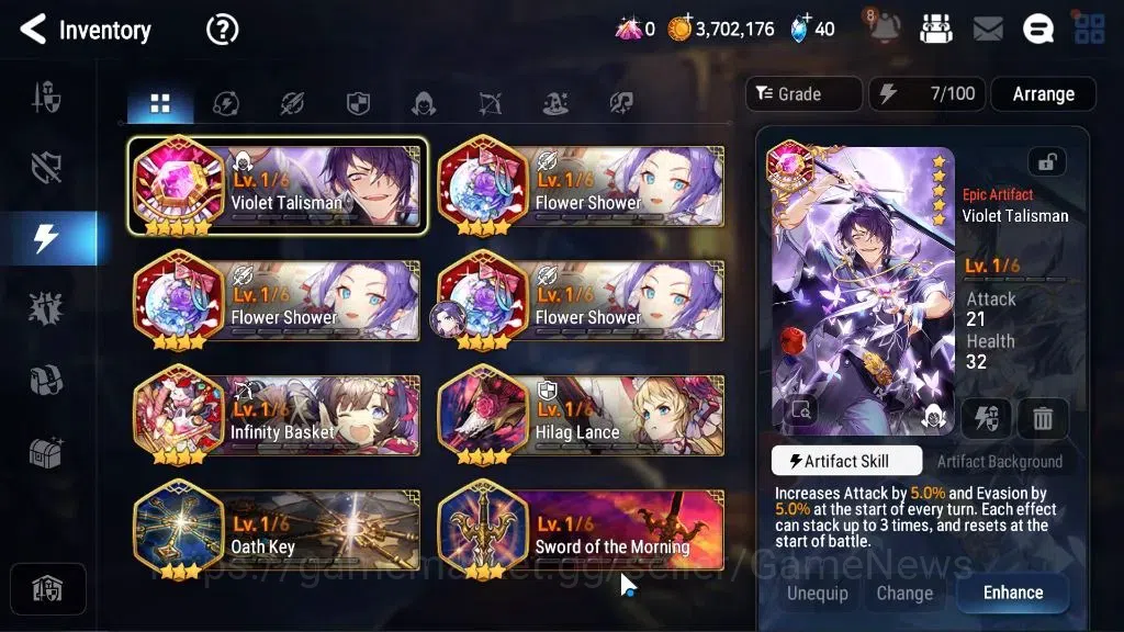 Epic Seven Accounts GLOBAL Unverif|New Era|2 ML(Rhiana N Luciela,Spiri image 15
